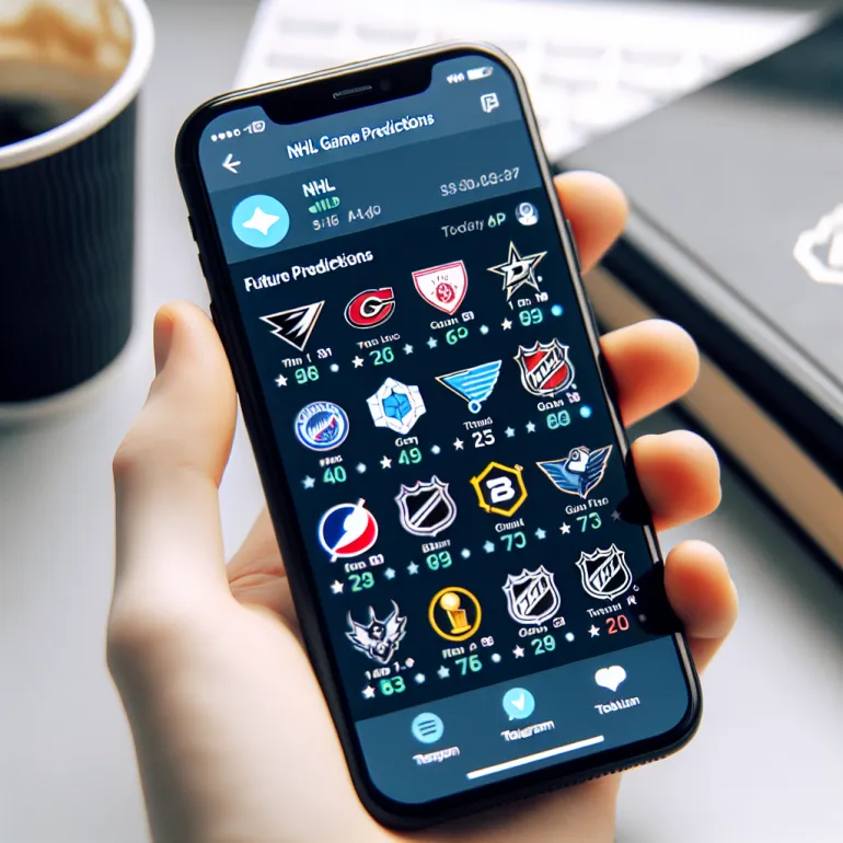 Прогнозы на НХЛ в Telegram: Как выбрать надежные источники и повысить шансы на успех
