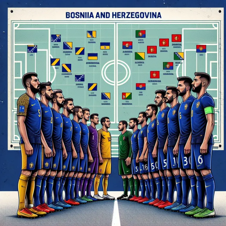 История Встреч Сборных Боснии и Герцеговины и Португалии: Анализ Турнирных Таблиц